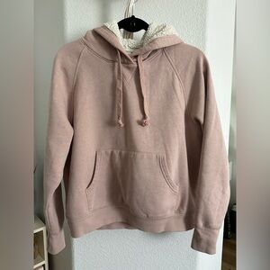 Old Navy Blush Pink/light beige Hoodie for Women Medium
